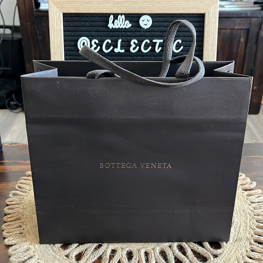 Bottega Veneta Brown Shopping Bag Tote